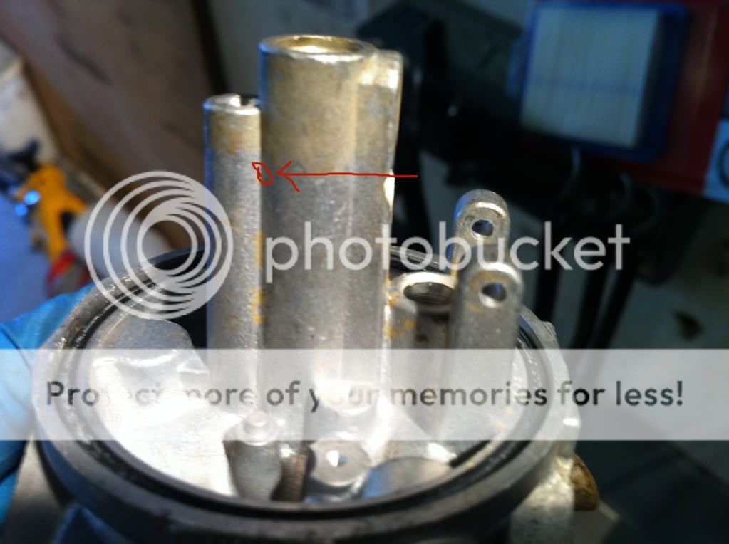 Nikki Carburetor A4600 Rebuild Rubber passage plug, rubber stopper